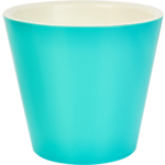 Osłonka plastikowa z doniczką wewnętrzną London 230 mm/5 l niebieski jaśmin