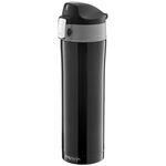 Kubek termiczny z blokadą 420 ml czarny - GLOSSY