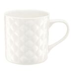 Kubek pikowany Glamour 420 ml biały AMBITION