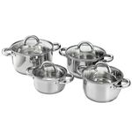 Komplet garnków 8 elementów