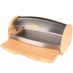 Chlebak drewniany z deską do krojenia Oskar AMBITION