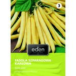 Fasola szparagowa karłowa żółta Złota Saxa 30 g Eden