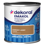 Emalia olejno-alkidowa EMAKOL Kawowy jasny 0,2 l Dekoral
