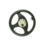 Pokrowiec na kierownicę ROAD 38 cm czarny