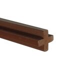 Łącznik krzyżak WPC jasny brąz 240 x 2 x 2 cm Winfloor