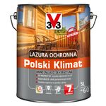 Lazura ochronna Polski Klimat impregnująco-dekoracyjna 5 l dąb jasny