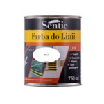 Farba do linii 750 ml biała SENTIC