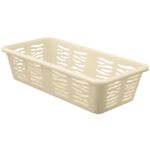 Koszyk zebra 19,7 x 10 x 5 cm krem