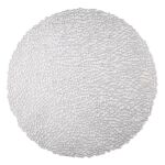 Mata stołowa 38 cm srebrna