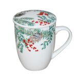 Kubek Baryłka z zaparzaczem WONDERLAND 300 ml