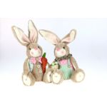 Figurka tekstylna Królik mix 22 cm