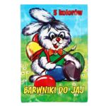 Barwniki do jaj wielkanocnych 5 kolorów 1 sztuka