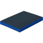 Gąbka ścierna 124 x 98 x 12 mm gradacja 46 2 sztuki