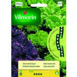 Warzywa na taśmie, zestaw: sałat liściowych 3 odmiany, 5 m Vilmorin Garden