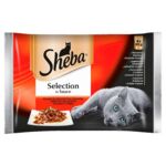 Karma mokra dla kota Soczyste smaki sos 4 x 85 g Sheba SELECTION