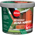 Impregnat do drewna ogrodowego JEDNA WARSTWA 4,5 l Tik Altax