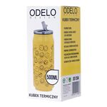 Kubek termiczny Puszka 500 ml żółty "Buźki"
