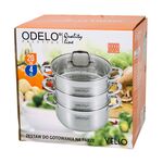Garnek do gotowania na parze 20 cm 2,5 l 4 elementy VELIO