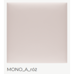 Panel tapicerowany Mollis Print Mono A róż