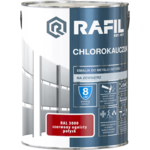 Emalia chlorokauczukowa czerwony 5 l RAFIL