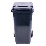 Pojemnik na odpady 120 l grafit