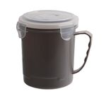 Kubek z pokrywką 0,71 l FRESH popiel