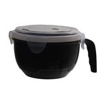 Miska z pokrywką 0,94 l FRESH antracyt