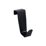 Wieszak TRENDY 1-hak 2 szt. czarny