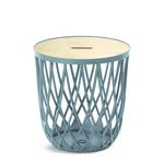 Kosz UNIQUBO T szary kamienny Ø39 x 40 cm