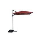 Parasol boczny 200 x 300 cm koral