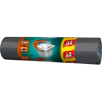 Worki na śmieci LD czarne 240 l 8  sztuk Jan Niezbędny