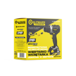 Wiertarko-wkrętarka udarowa 2-biegowa Brushless z akumulatorem 2.0 Ah i ładowarką KALTMANN TITANIUM