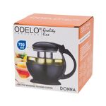 Dzbanek z zaparzaczem DONNA 750 ml