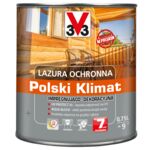 Lazura ochronna Polski Klimat impregnująco-dekoracyjna 0,75 l orzech