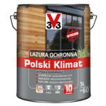 Lazura Polski Klimat 5 l ciemny orzech