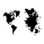 Naklejka Madex 20028 Kontynenty