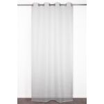 Firana na przelotkach 140 x 240 cm srebrna