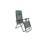 Fotel kempingowy z podnóżkiem pistacjowy
