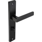 Klamka AMB CUBUS 72 WC czarny mat