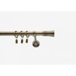 Karnisz kuty 19 mm antyk 240 cm atena mała