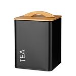 Pojemnik kwadratowy MONACO TEA czarny