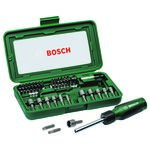 Zestaw osprzętu 46-częściowy screwdriver set BOSCH