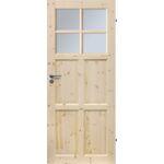 Skrzydło wewnętrzne CZAPLA FOG 4S 60P sosna pokojowe RADEX