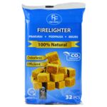Podpałka w kostce 32 sztuki Fire Family