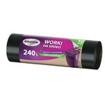 Worki na śmieci LD 240 l 10 sztuk