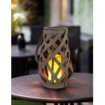 Lampa solarna wiklina 26,5 cm