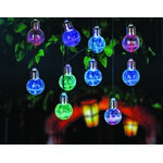 Lampki solarne "pęknięte" żarówki 2 m