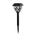 Lampa solarna 43 cm czarna
