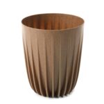 Doniczka MIRA ECO wood 19 cm naturalne drewno