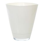 Osłonka szklana AMARANTA 14,5 cm krem